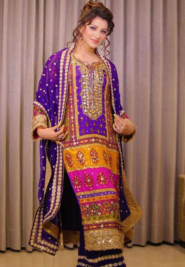 Urvashi Rautela is a Glamorous Desi Chic | 10 Stunning Desi Dressing Ideas Inspired by Urvashi Rautela | Traditional Punjabi Shalwar Kameez